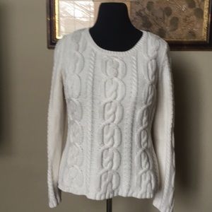 The Limited Classic Cableknit Sweater